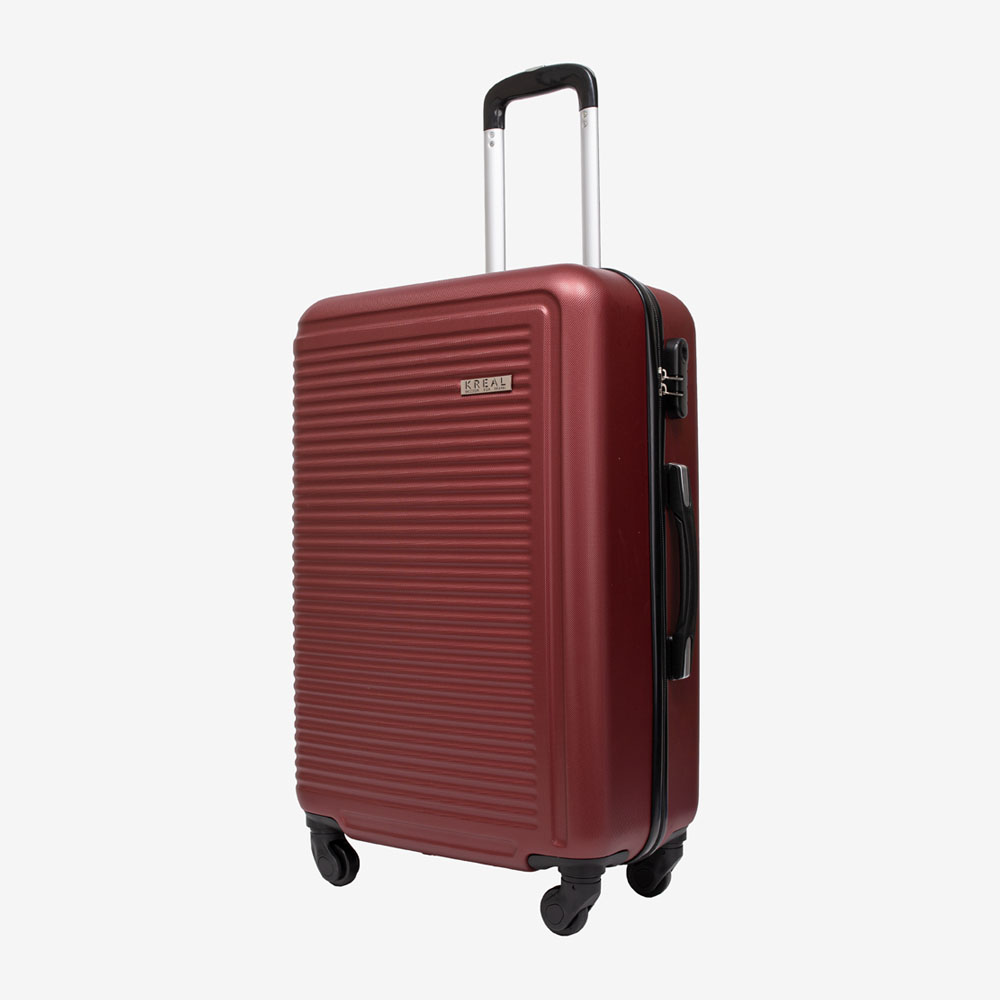 Комплект куфари KREAL модел PERU ABS червен